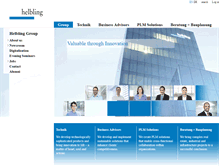 Tablet Screenshot of helbling.de